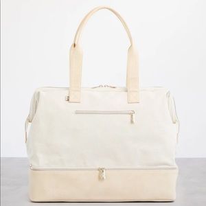 BEIS WEEKENDER TOTE IN BEIGE